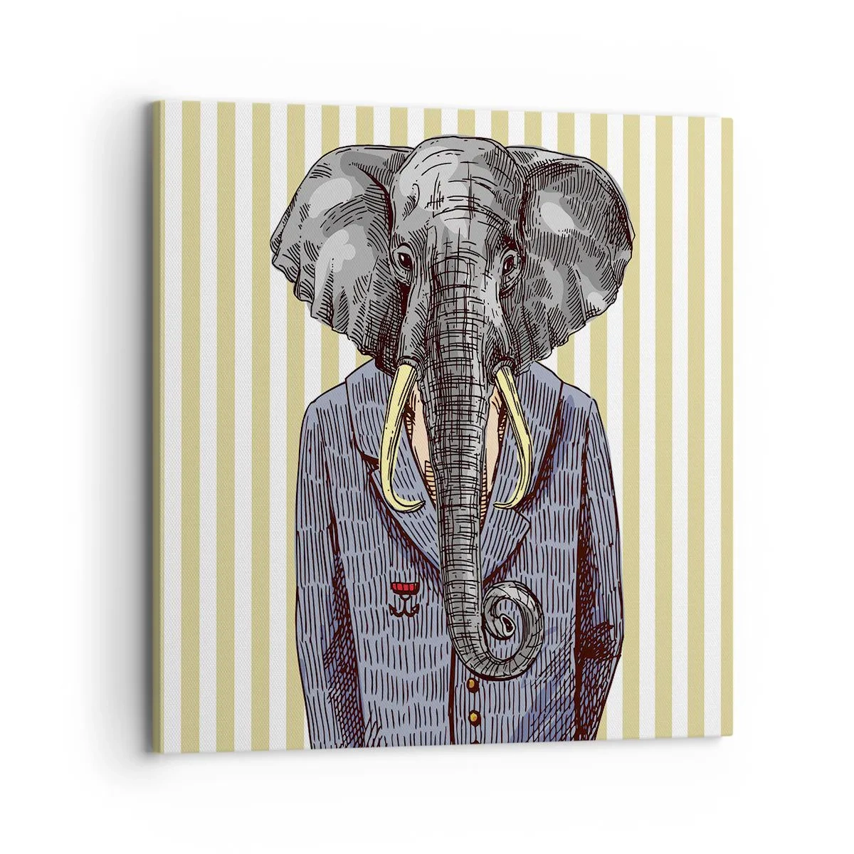 Impression sur toile - Image sur toile - Élégant par nature - 70x70 cm