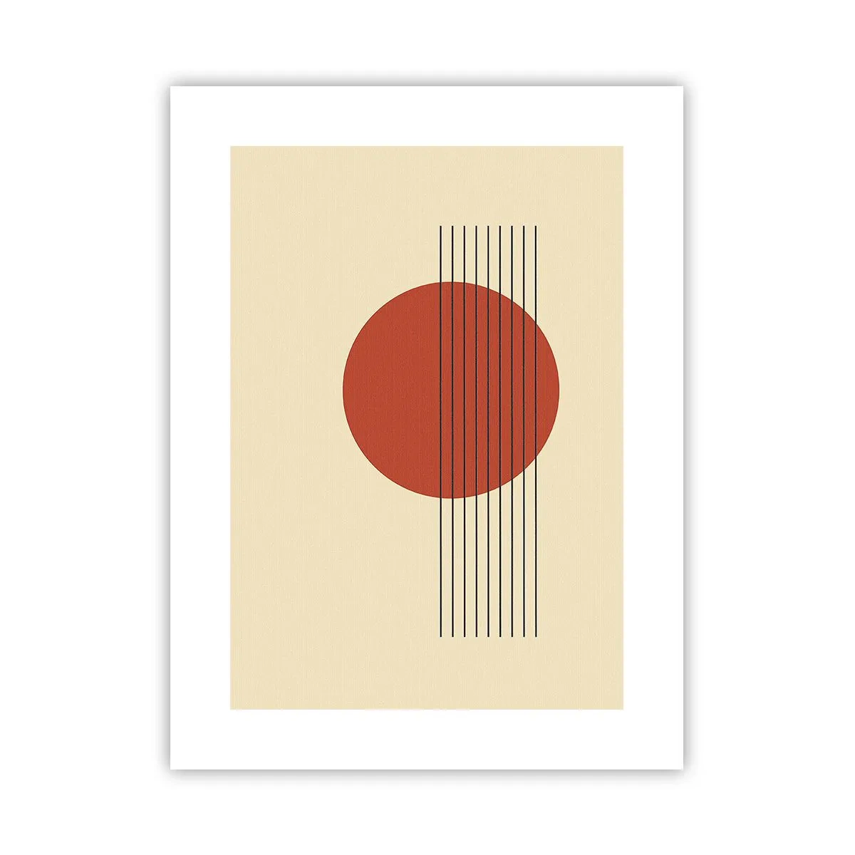 Affiche - Poster - Aux alentours et plus loin - 30x40 cm