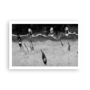 Affiche - Poster - Toujours sur le rivage… - 91x61 cm