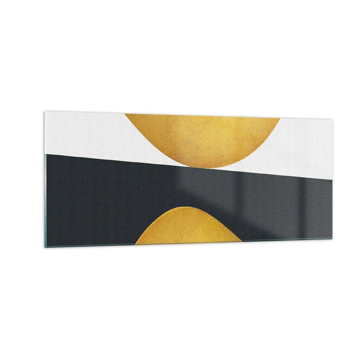 Impression sur verre - Image sur verre - Avant tout : l’or - 100x40 cm