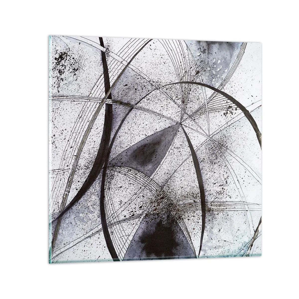 Impression sur verre - Image sur verre - Fantaisie futuriste - 40x40 cm
