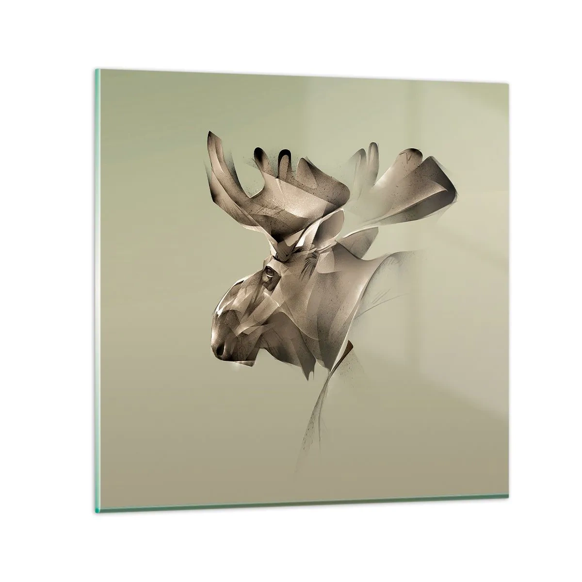 Impression sur verre - Image sur verre - La douce force de la paix - 70x70 cm