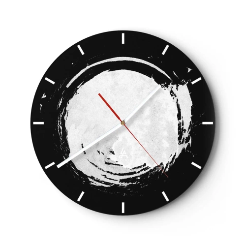 Horloge murale - Pendule murale - Belle sortie - 40x40 cm