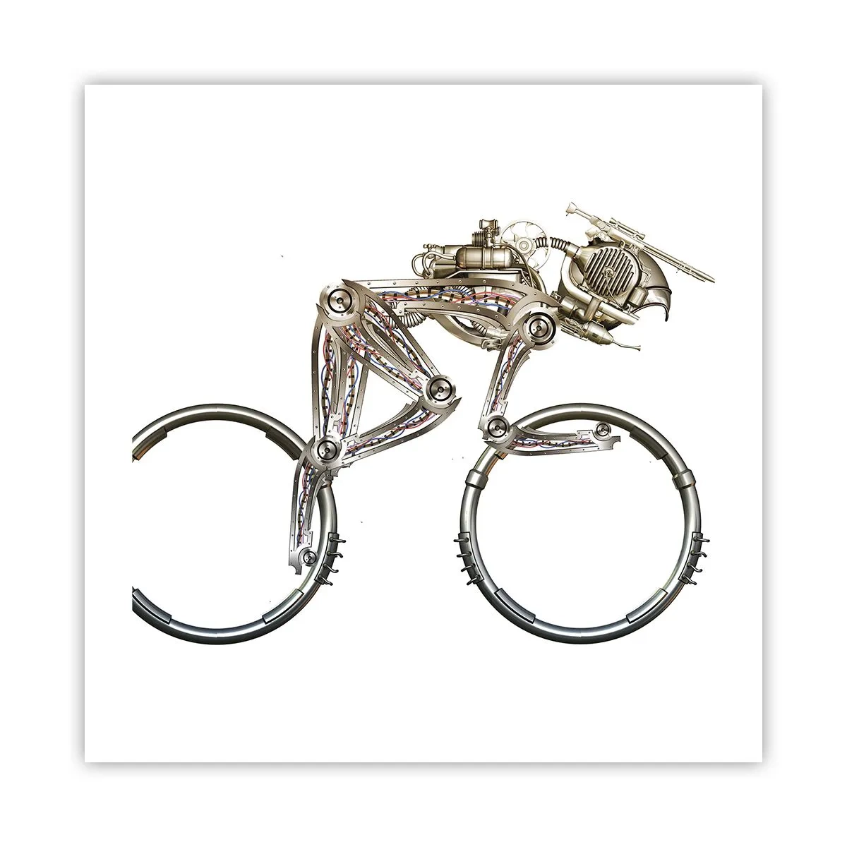 Affiche - Poster - Machine exceptionnelle - 50x50 cm