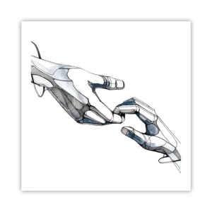 Affiche - Poster - Un bon geste - 60x60 cm