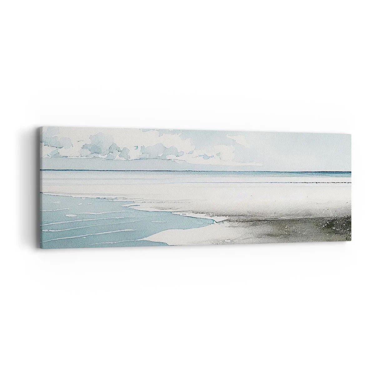 Impression sur toile - Image sur toile - Marée douce - 90x30 cm