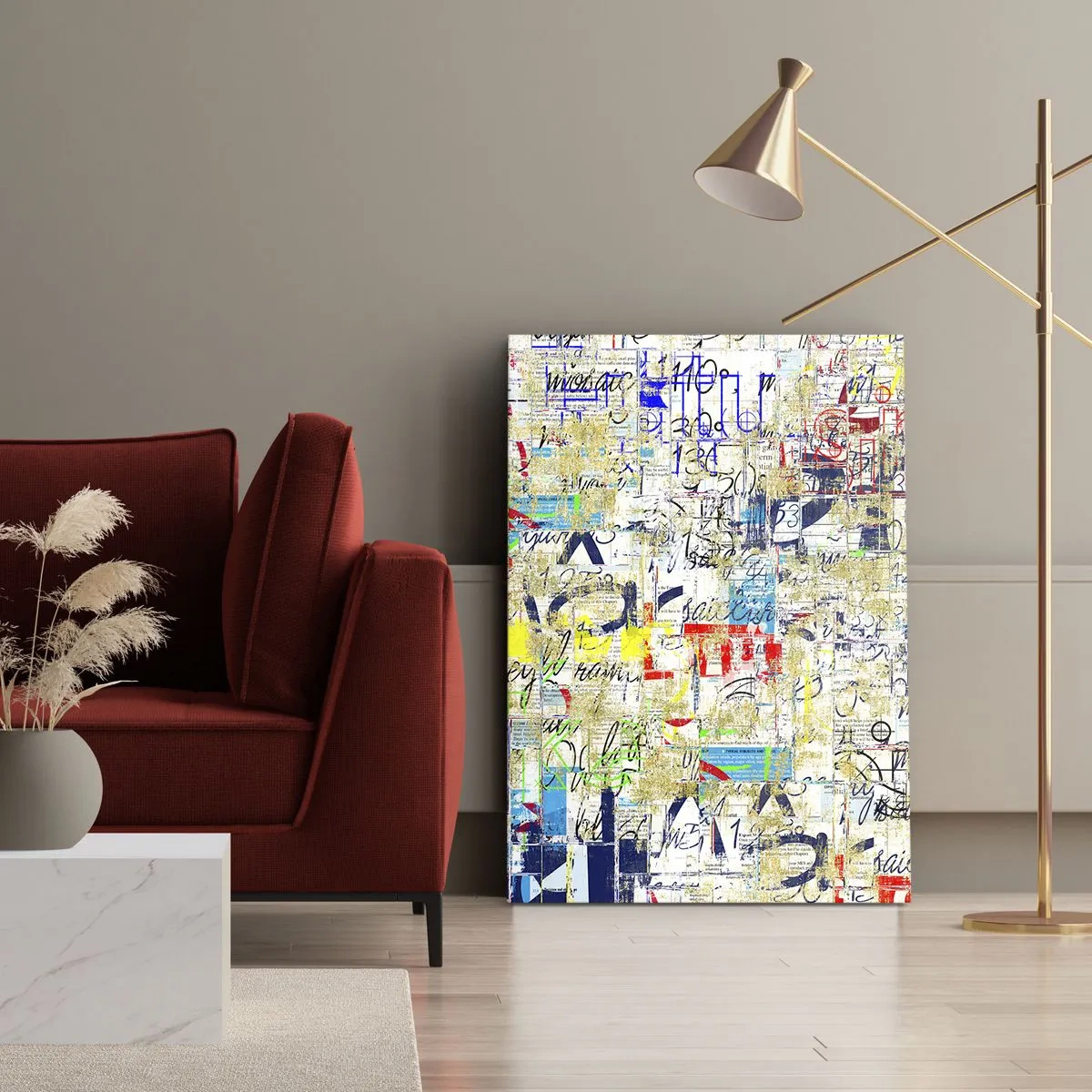 Impression sur toile - Image sur toile - Ca fait juste plaisir aux yeux - 45x80 cm