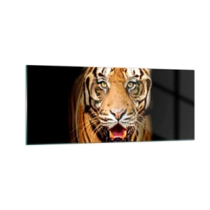 Impression sur verre - Image sur verre - Le coeur sauvageon - 100x40 cm