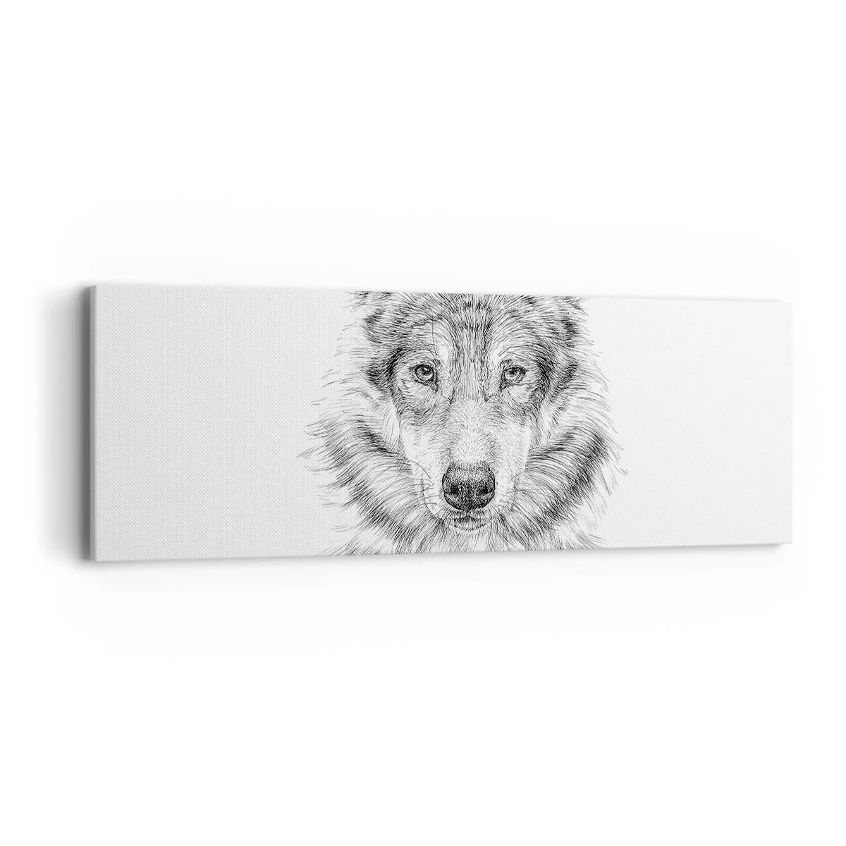 Impression sur toile - Image sur toile - Un leader né - 90x30 cm