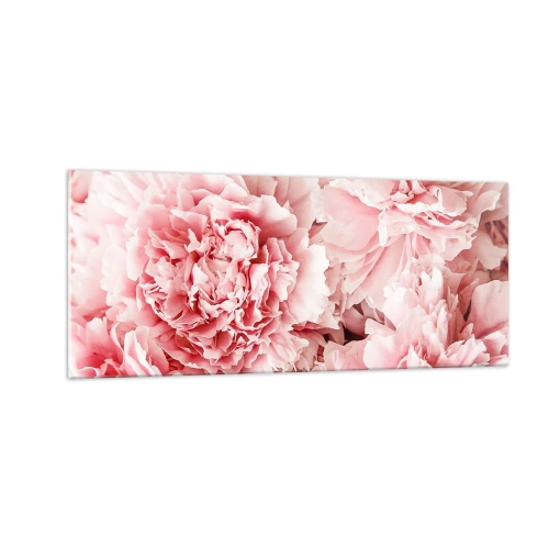 Impression sur verre - Image sur verre - Rêve rose - 100x40 cm
