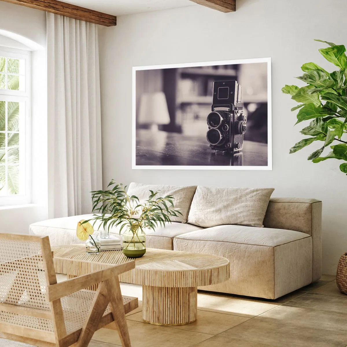 Affiche - Poster - La magie de la photographie ancienne - 40x30 cm