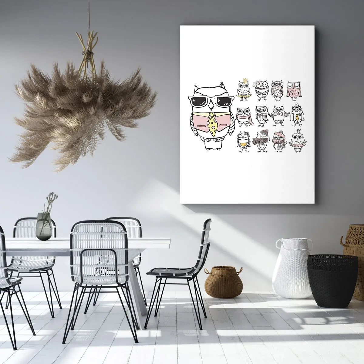 Impression sur toile - Image sur toile - Tant de rôles à jouer - 45x80 cm