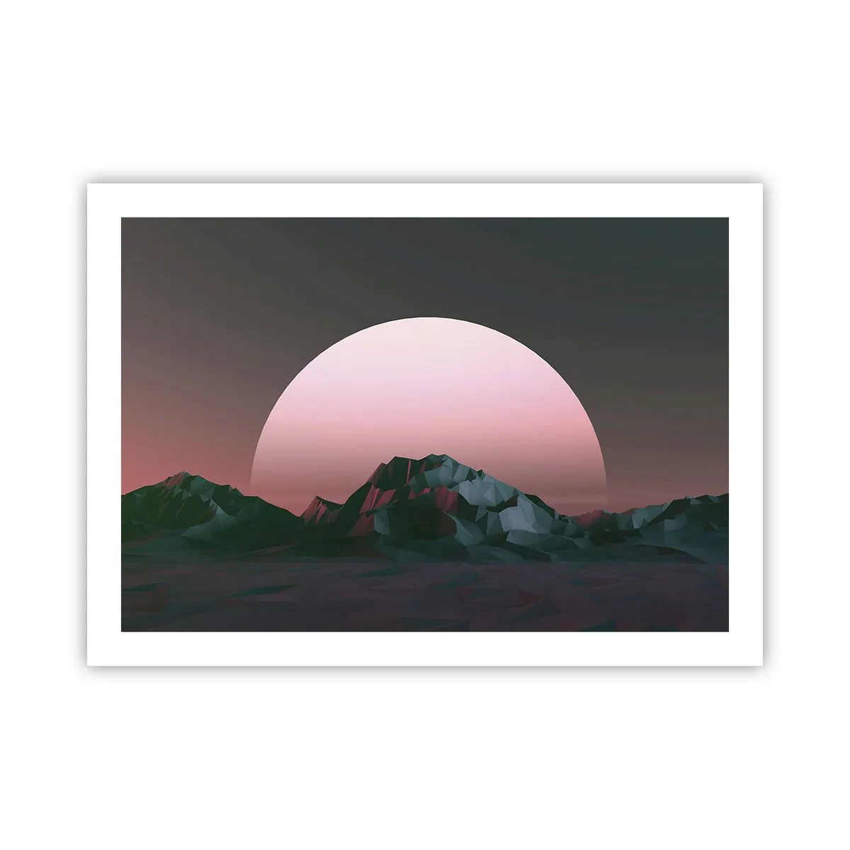 Affiche - Poster - Dans une galaxie voisine - 70x50 cm