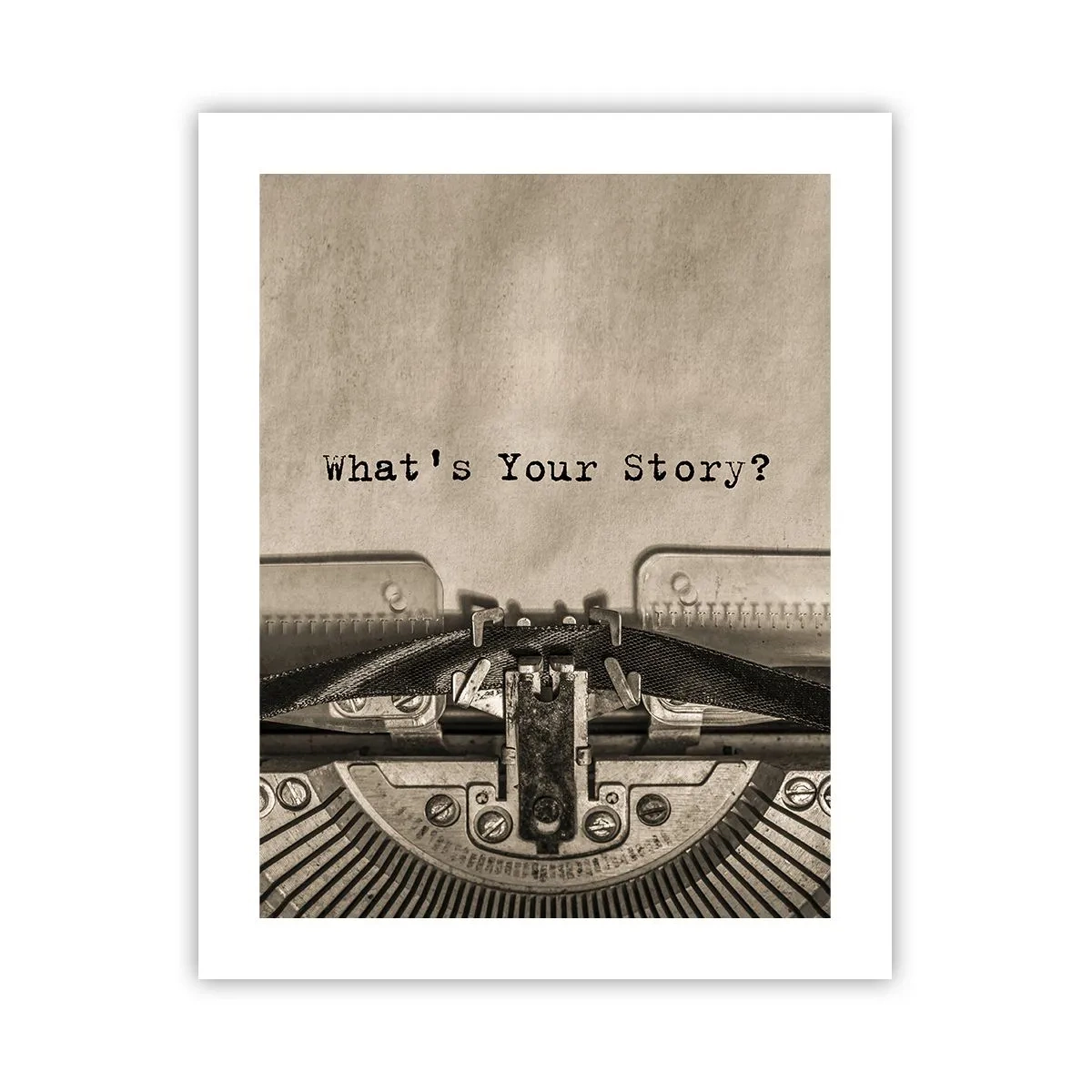 Affiche - Poster - Réponds-moi - 40x50 cm