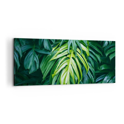 Impression sur toile - Image sur toile - Immergez-vous dans la fraîcheur - 100x40 cm
