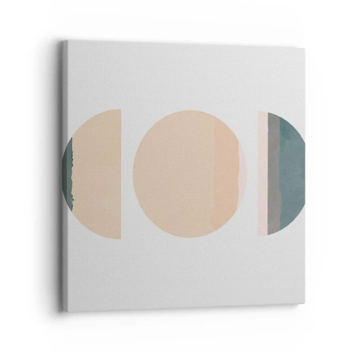 Impression sur toile - Image sur toile - Cercles après cercles - 30x30 cm
