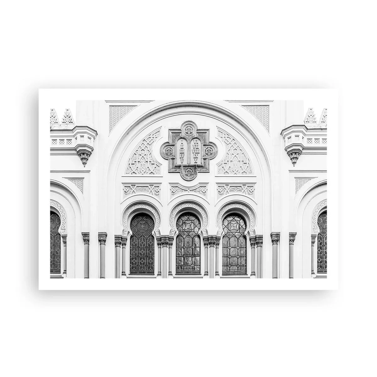 Affiche - Poster - À la frontière des cultures - 91x61 cm