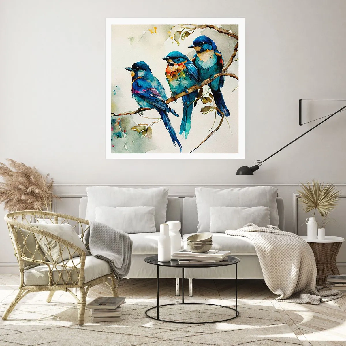 Affiche - Poster - A-t-il été offensé ? - 60x60 cm