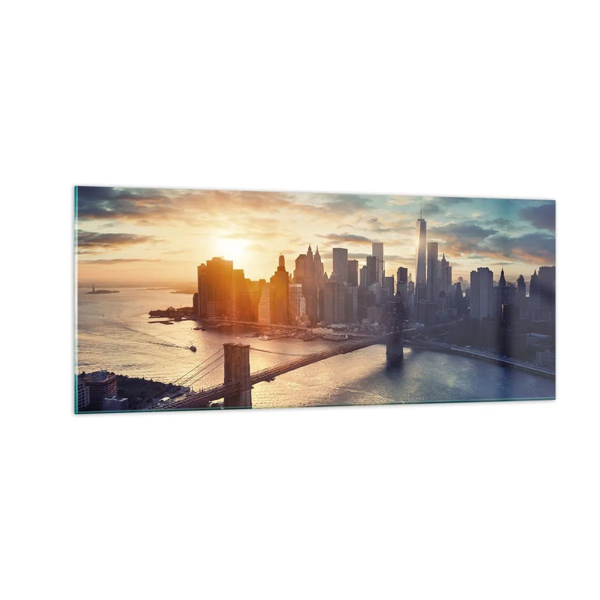 Impression sur verre - Image sur verre - Monument de la culture occidentale - 100x40 cm