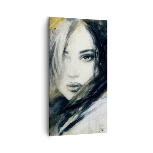 Impression sur toile - Image sur toile - plutôt innocente ou sensuelle ? - 55x100 cm