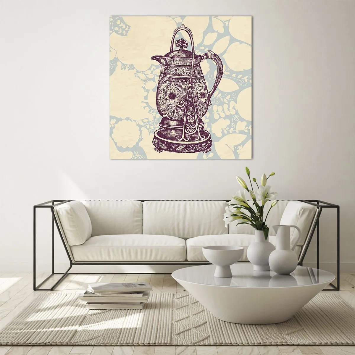 Impression sur verre - Image sur verre - La beauté du quotidien - 40x40 cm