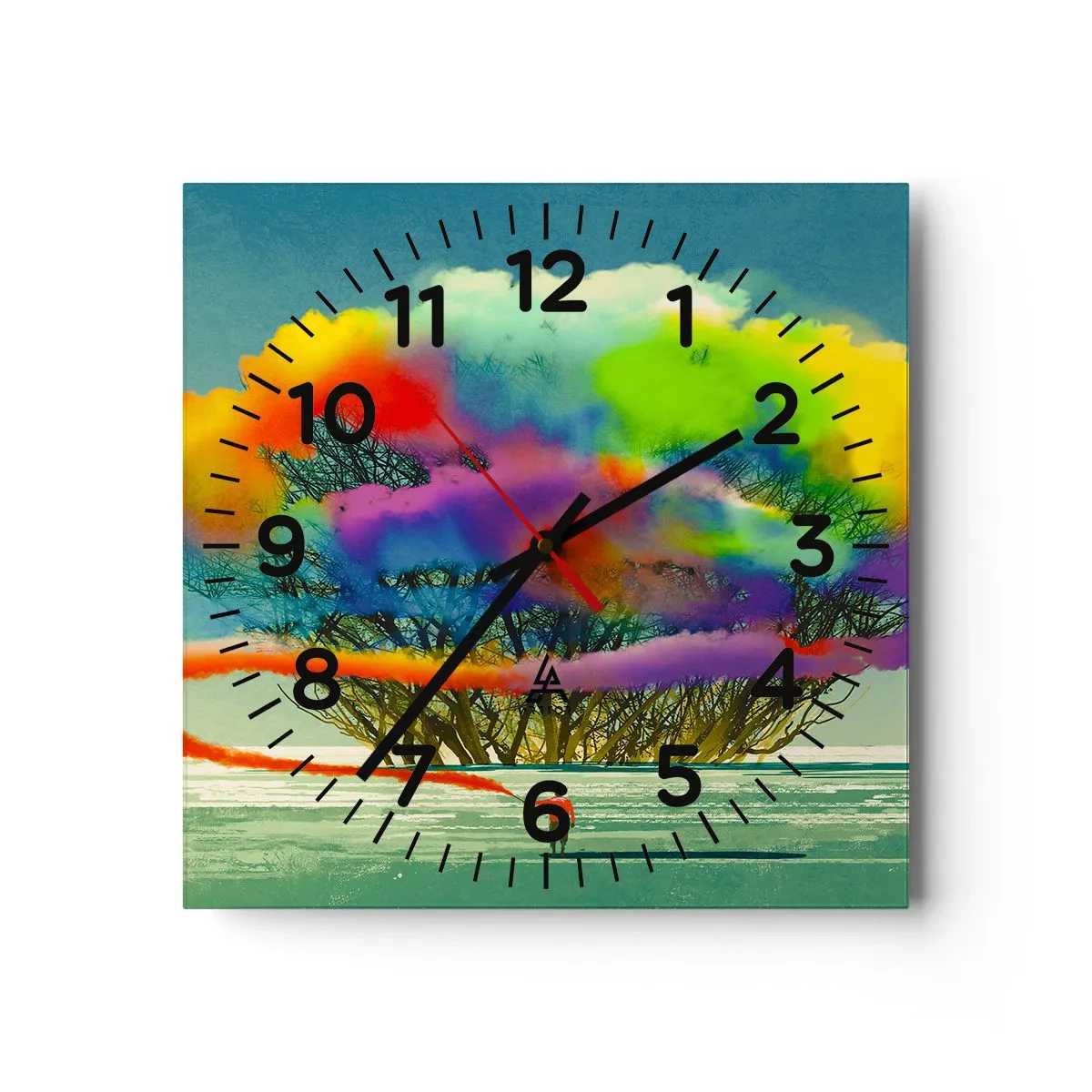 Horloge murale - Pendule murale - Donner vie à ce monde - 30x30 cm