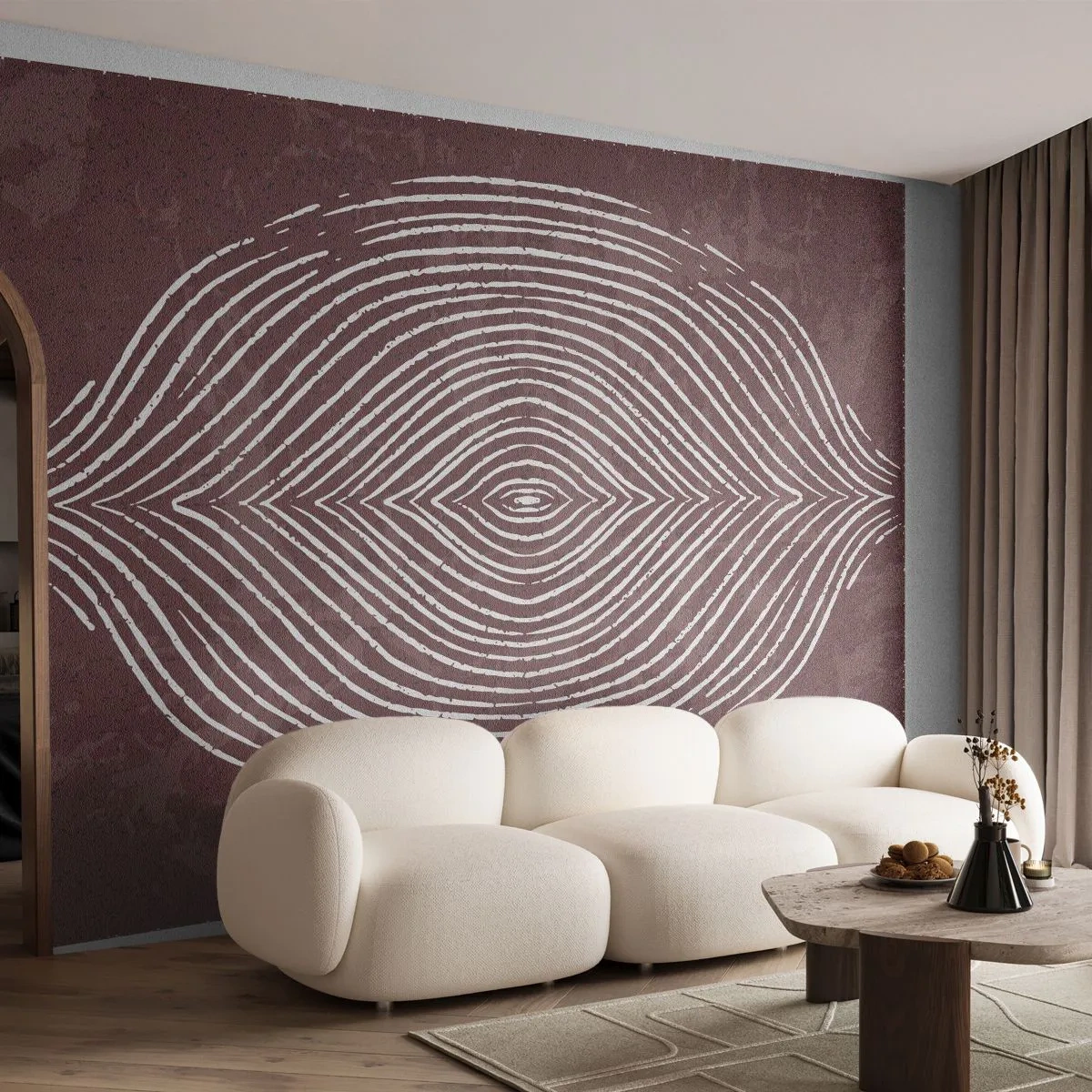 Papier Peint Photo Standard Eco - L'espace parle - Bohème, Vieilli, Morceau - 150x105 cm