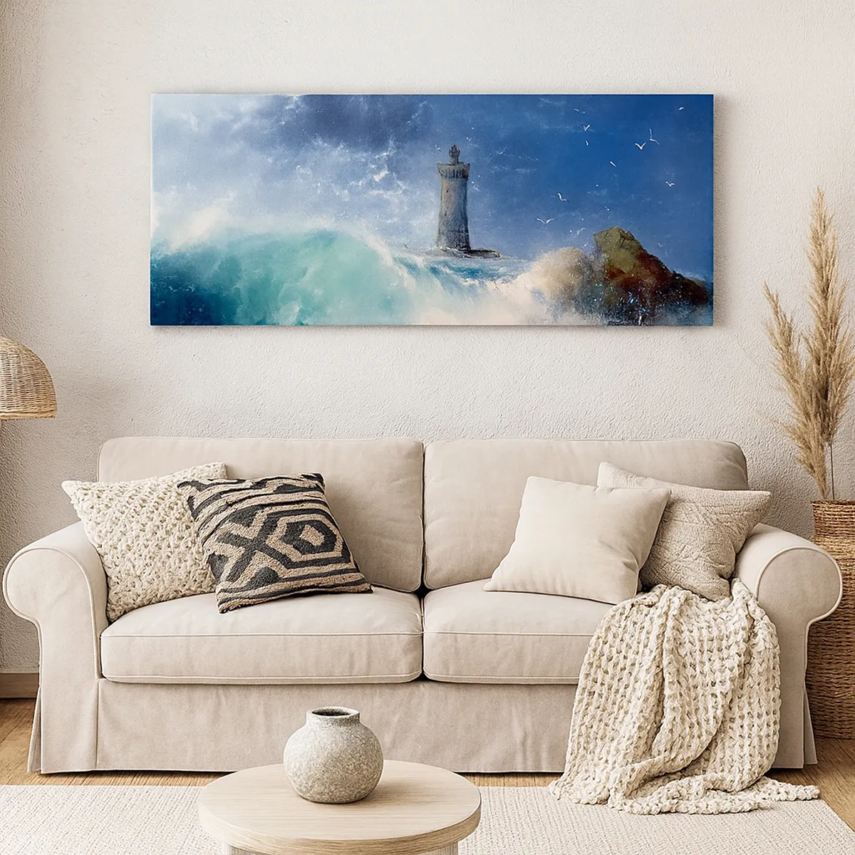 Impression sur toile - Image sur toile - En garde contre les éléments - 30x30 cm