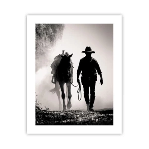 Affiche - Poster - Matinée texane - 40x50 cm