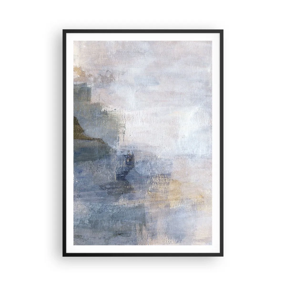 Affiche dans un cadre noir - Poster - Tonalités et accords de couleur - 70x100 cm