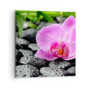 Impression sur toile - Image sur toile - Comme un coeur ouvert - 70x70 cm