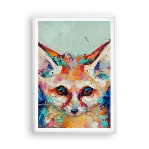 Affiche dans un cadre blanc - Poster - Etes-vous prêts pour moi? - 70x100 cm