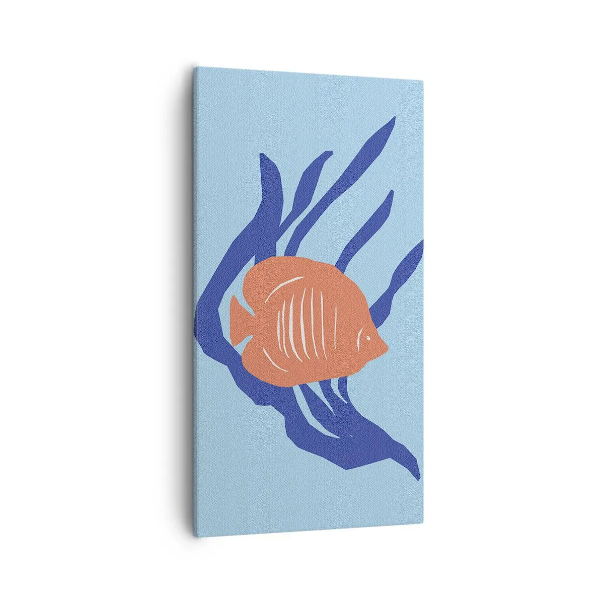 Impression sur toile - Image sur toile - Habitant des eaux coralliennes - 55x100 cm