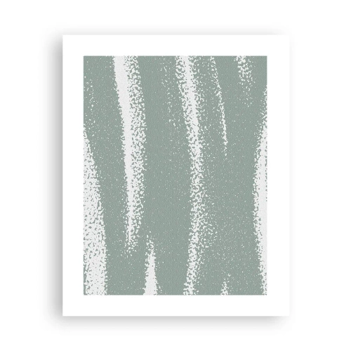 Affiche - Poster - Abstraction dans un climat hivernal - 40x50 cm