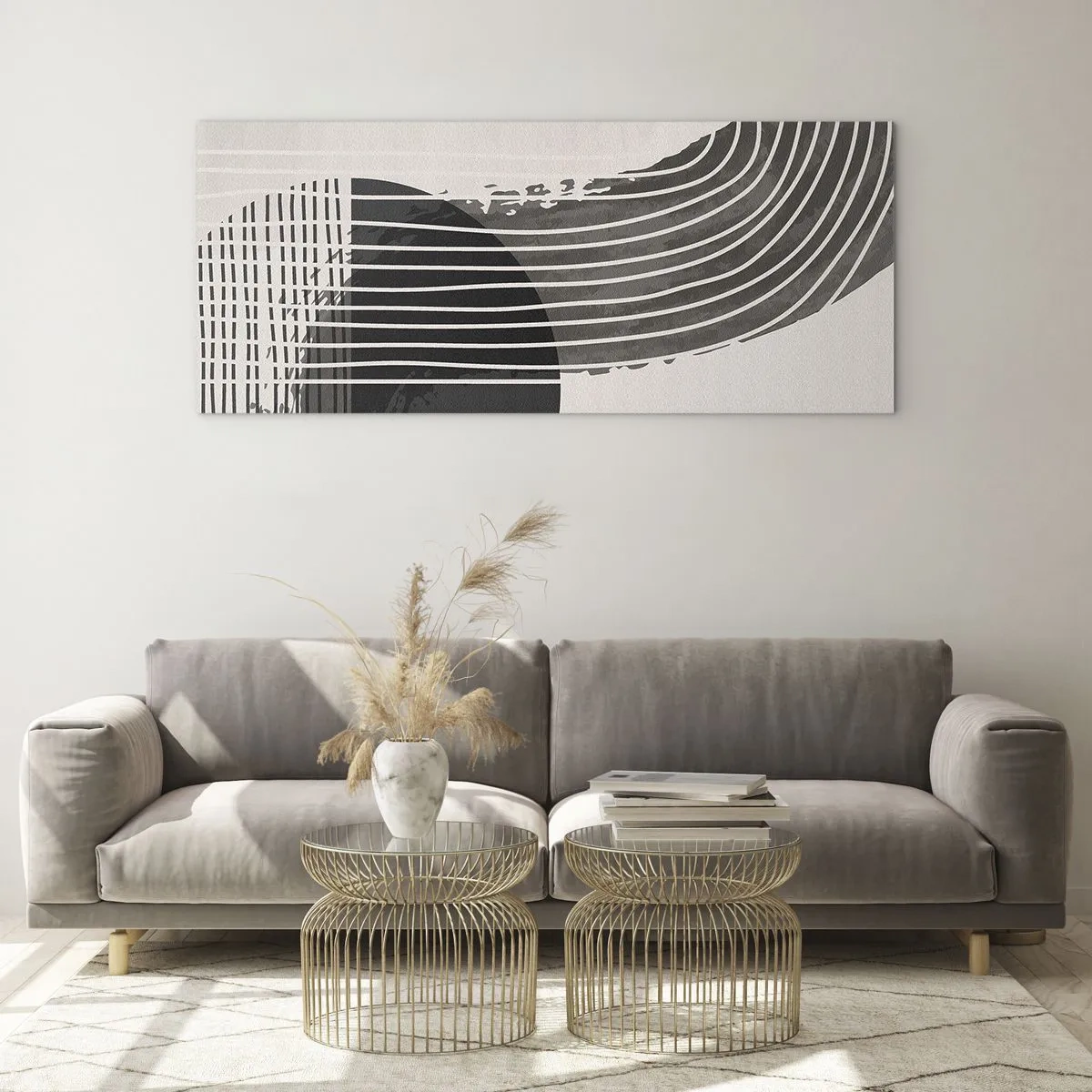 Impression sur verre - Image sur verre - Aller et retour - 100x40 cm