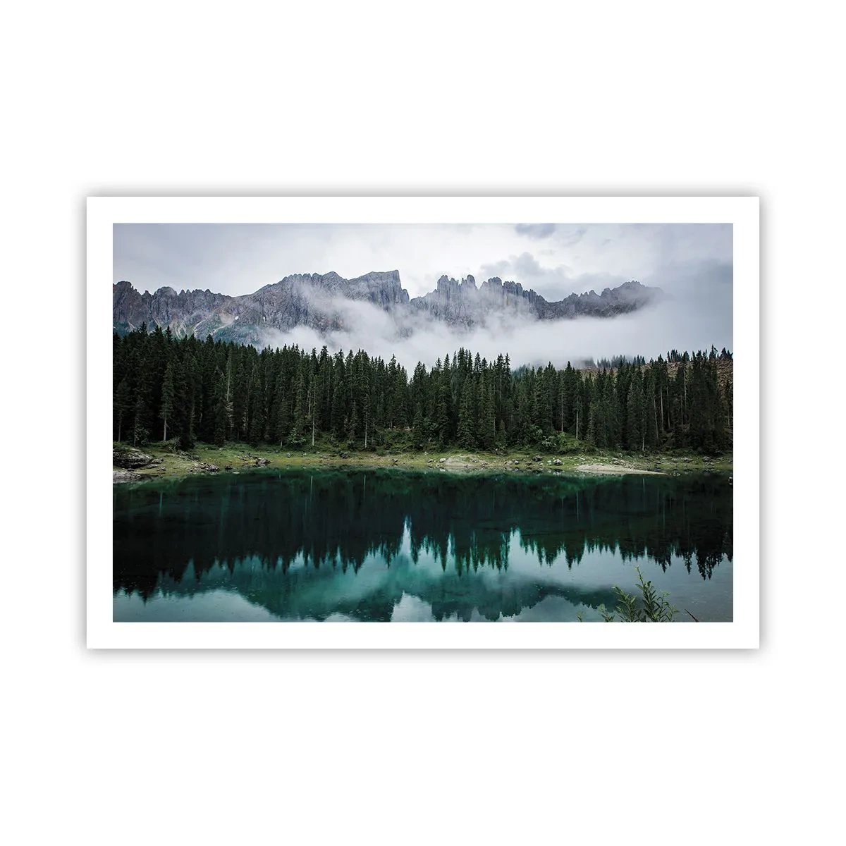 Affiche - Poster - Chut, chut, ne réveillons pas l'eau qui dort - 91x61 cm