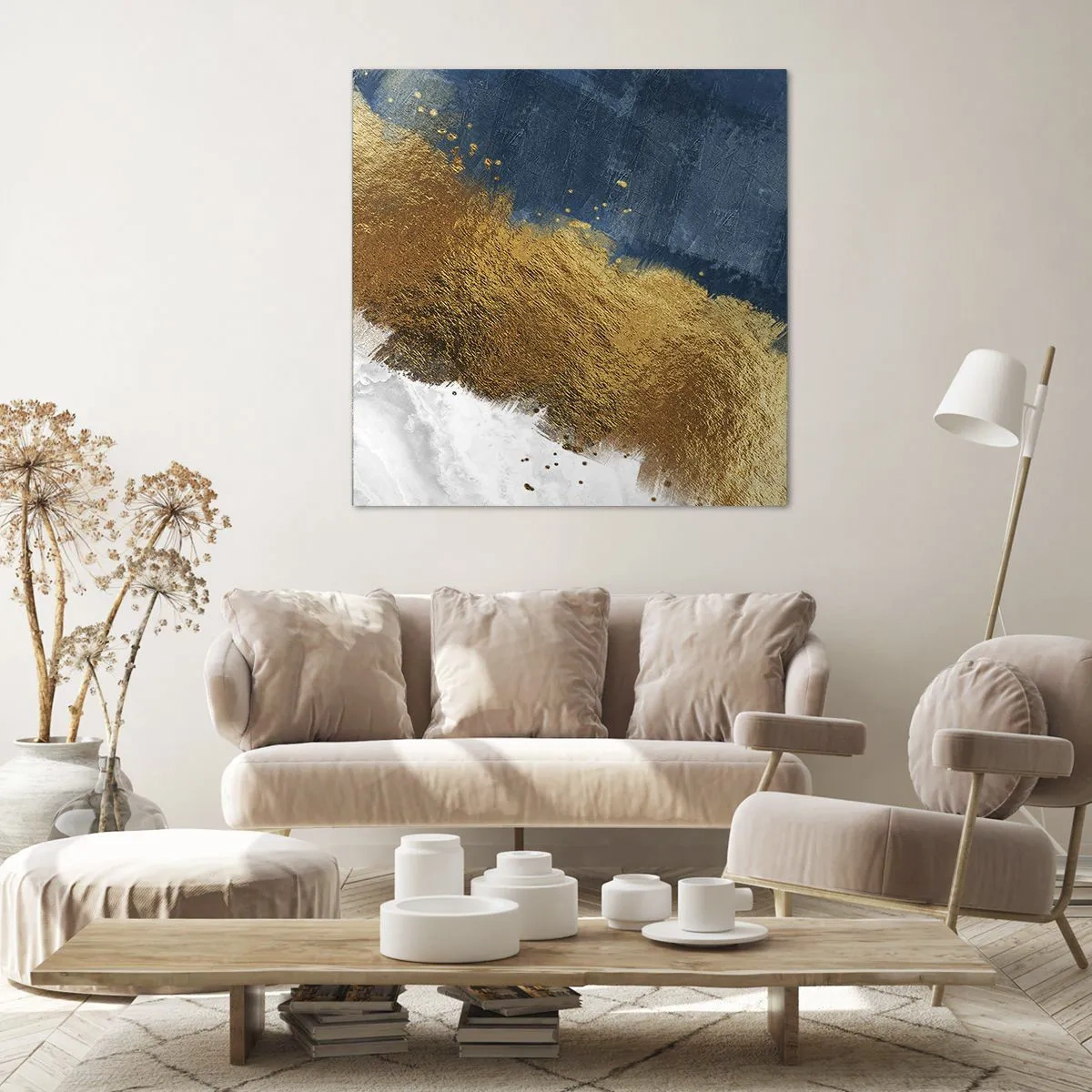 Impression sur toile - Image sur toile - Les couleurs de l’été - 30x30 cm