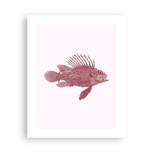 Affiche - Poster - Un habitant des eaux exotiques - 40x50 cm