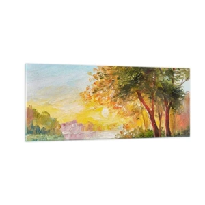 Impression sur verre - Image sur verre - Et in Arcadia ego - 100x40 cm