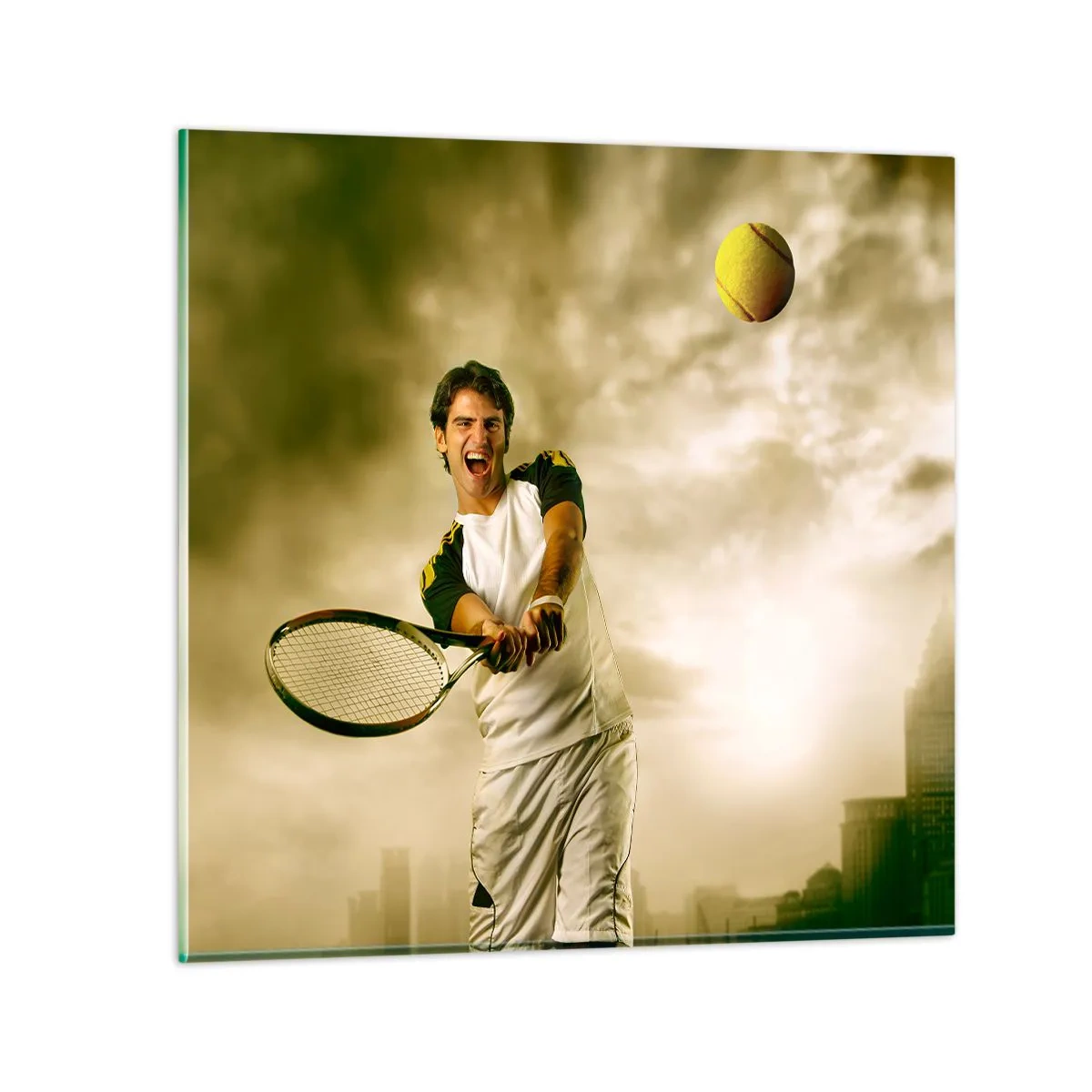 Impression sur verre - Image sur verre - Énergie et joie - 60x60 cm