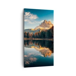 Impression sur toile - Image sur toile - Double paysage - 45x80 cm