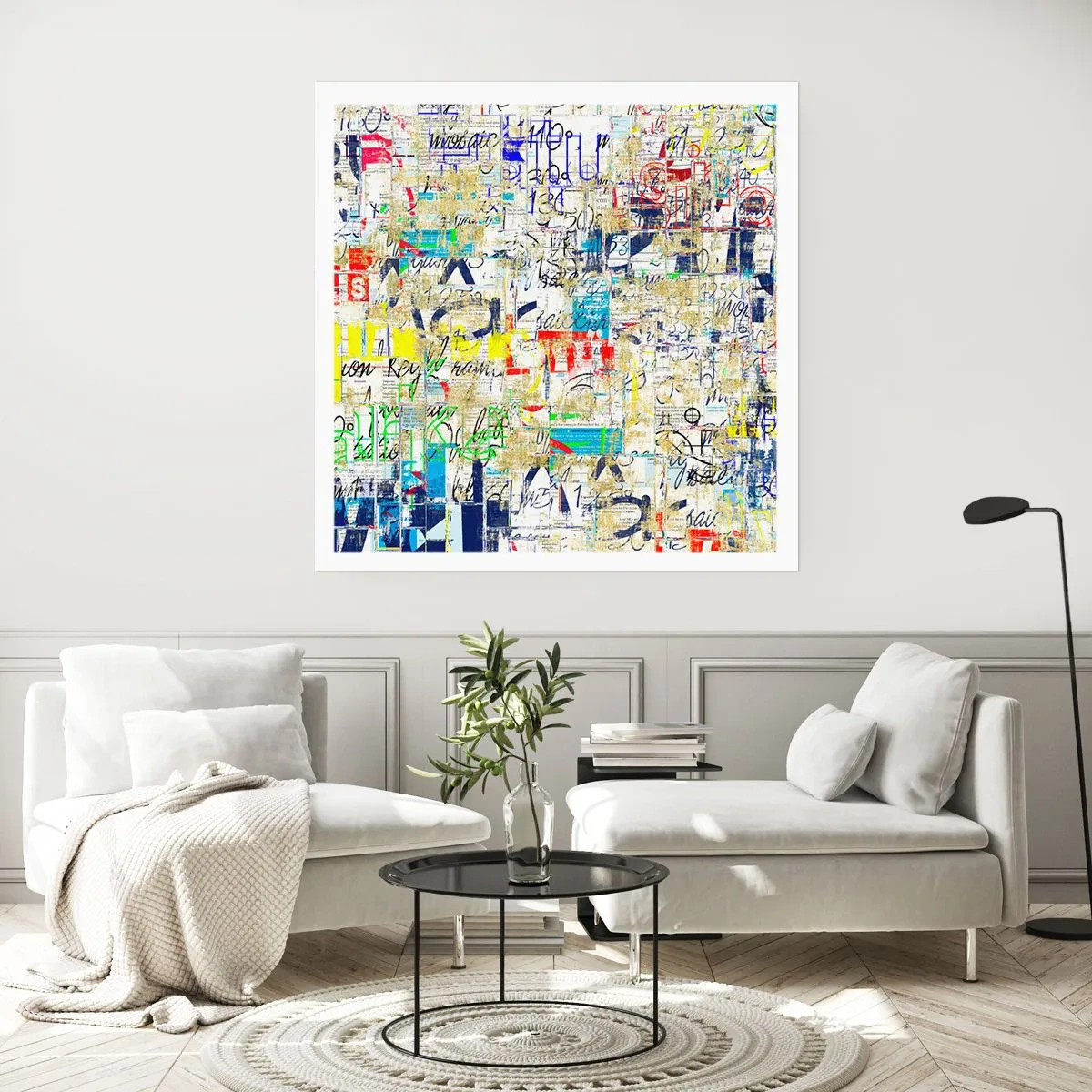 Affiche - Poster - Ca fait juste plaisir aux yeux - 40x40 cm