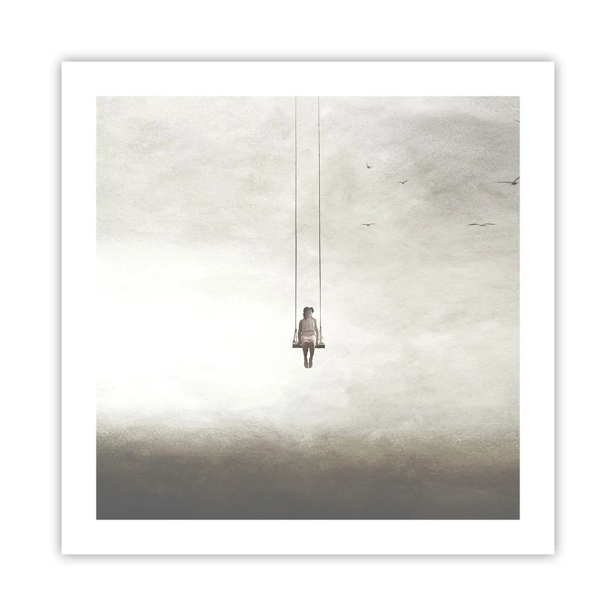 Affiche - Poster - Enfant en nous - 50x50 cm