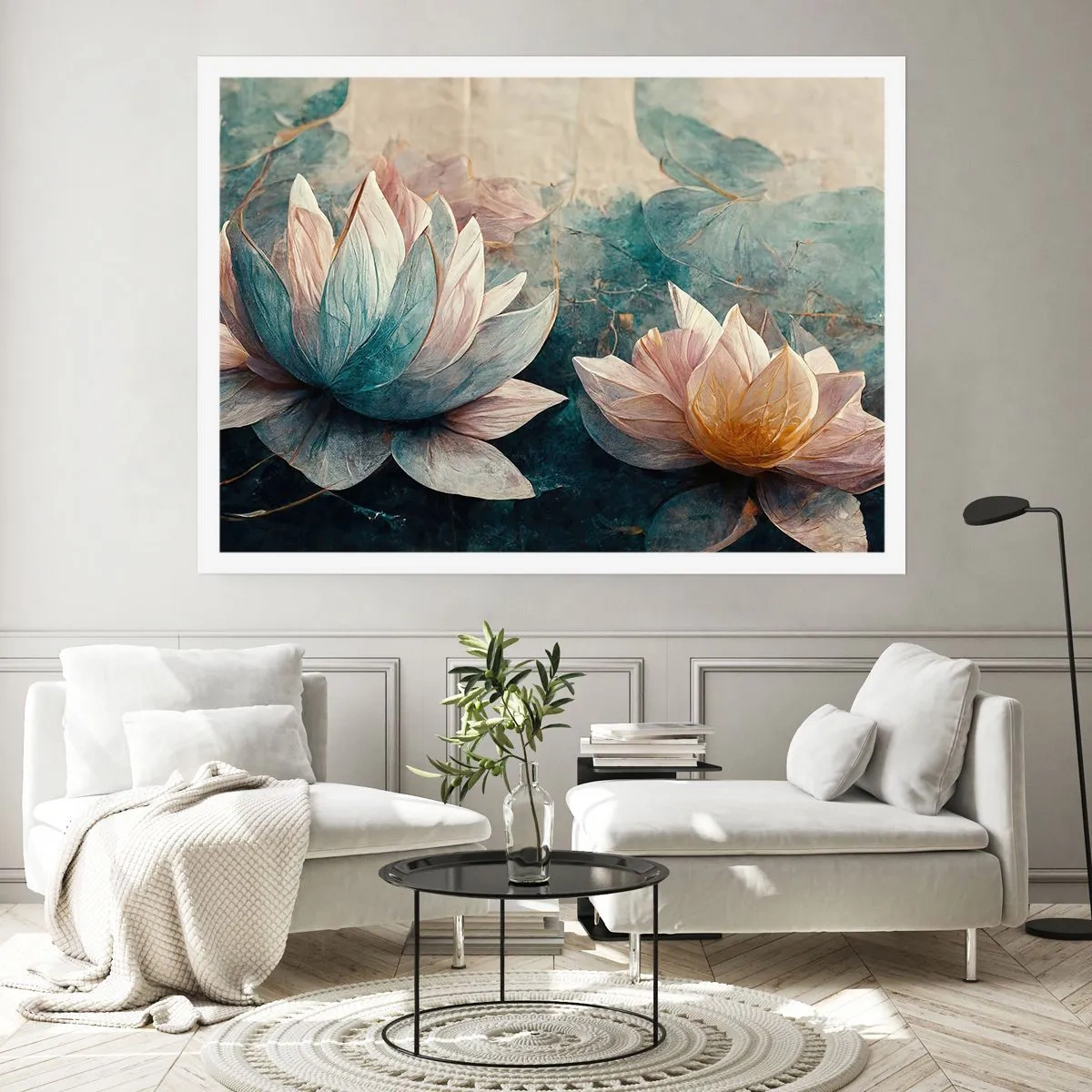 Affiche - Poster - Les étoiles du lac - 91x61 cm