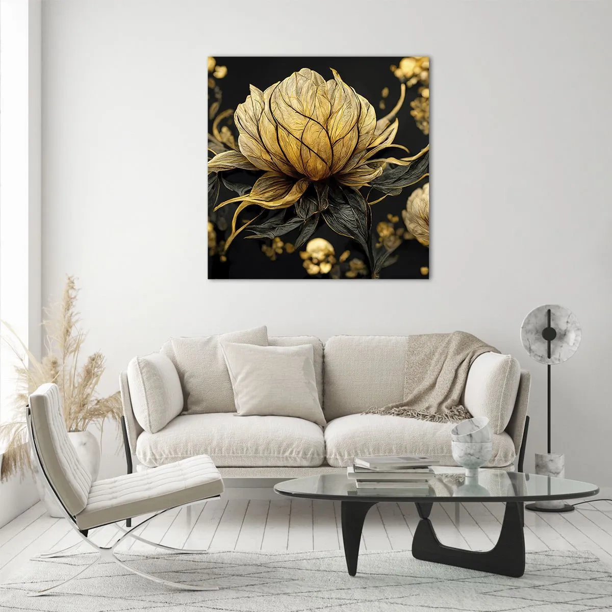 Impression sur verre - Image sur verre - Fragilité subtile - 40x40 cm