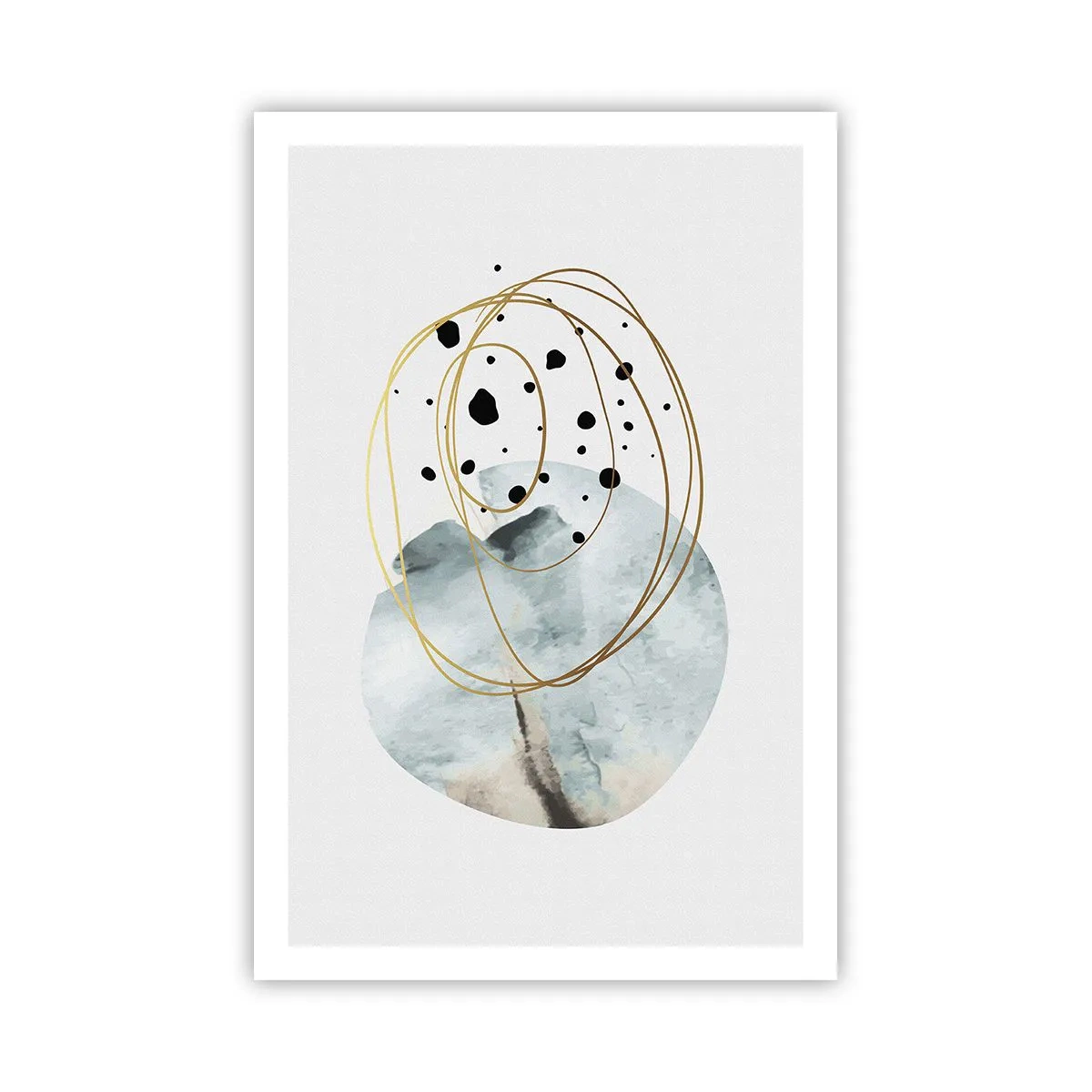 Affiche - Poster - Emmêlement de l'espace - 61x91 cm