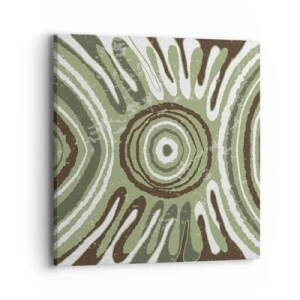 Impression sur toile - Image sur toile - Une explosion d'émotions - 40x40 cm