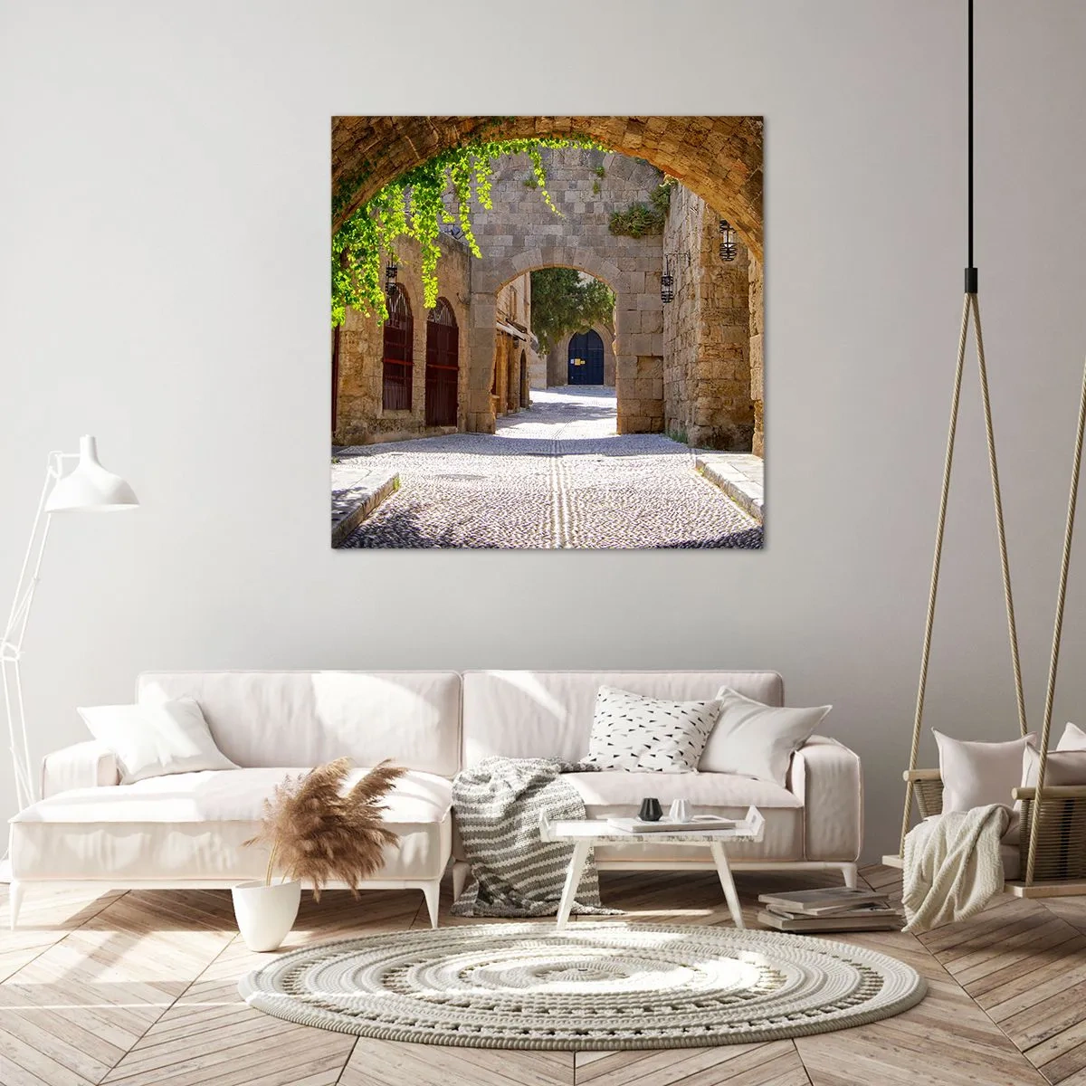 Impression sur toile - Image sur toile - Le cortège apparaîtra bientôt - 70x70 cm