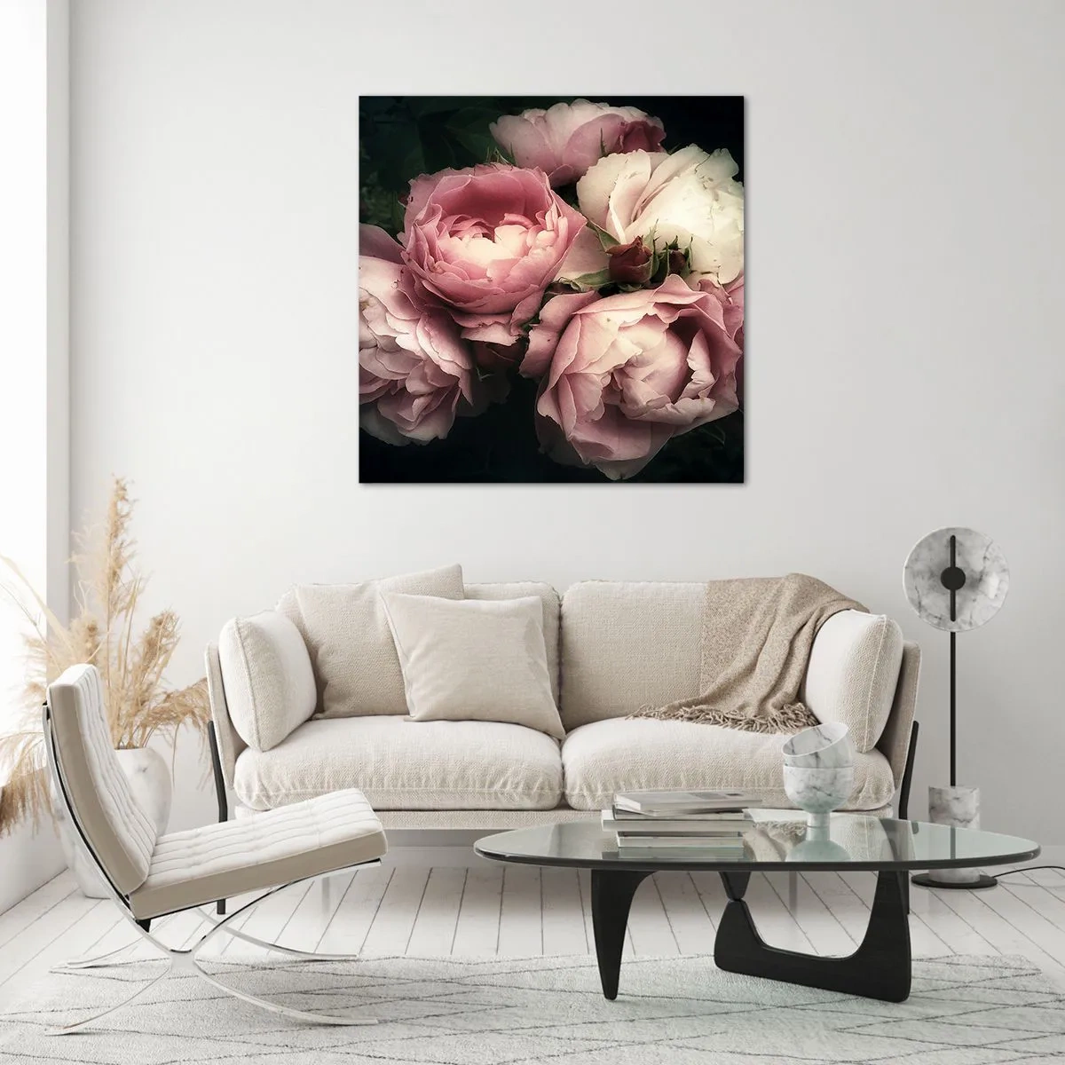 Impression sur verre - Image sur verre - Le charme de la belle époque - 40x40 cm