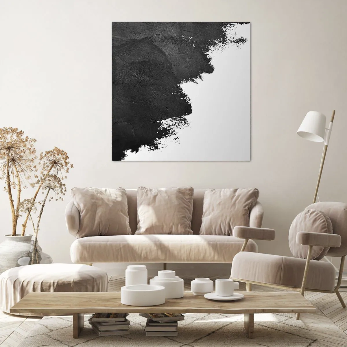 Impression sur toile - Image sur toile - Éléments : terre - 30x30 cm